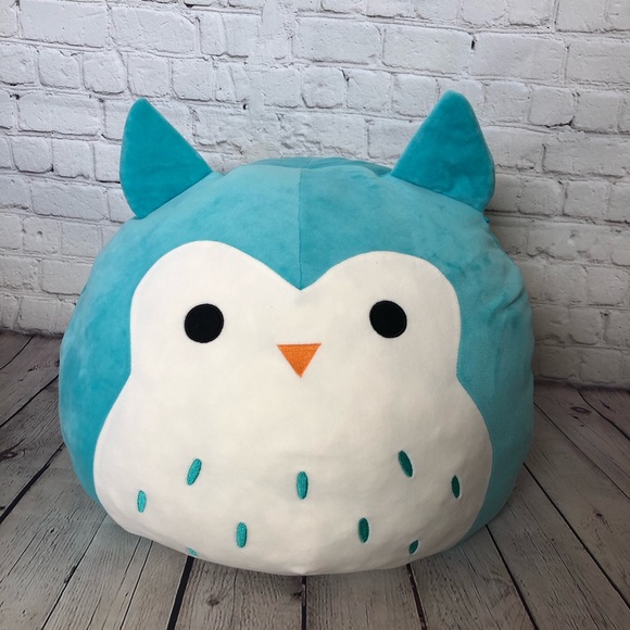 Squishmallow Turquoise Owl 24 